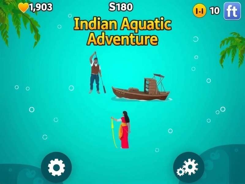 Indian Aquatic Adventure Game Screenshot